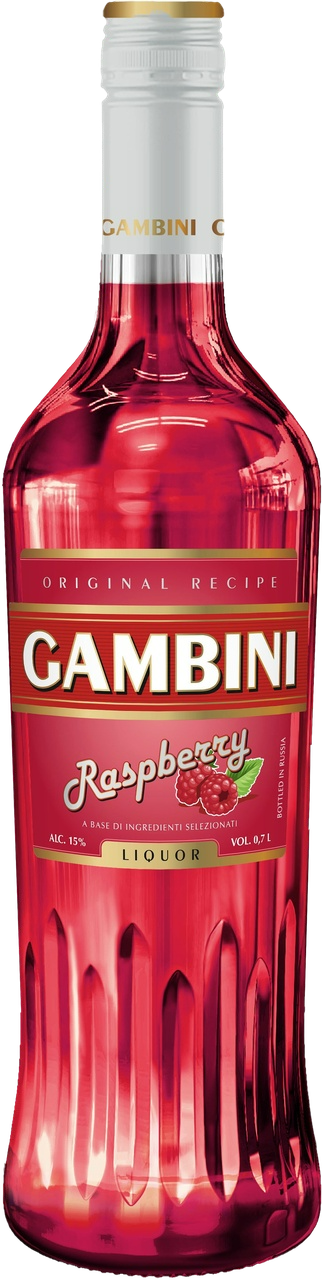 Ликёр Gambini Raspberry, 0.7 л