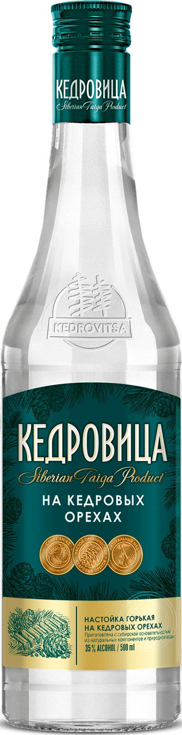 Кедровица на кедровых орехах 0.5 л