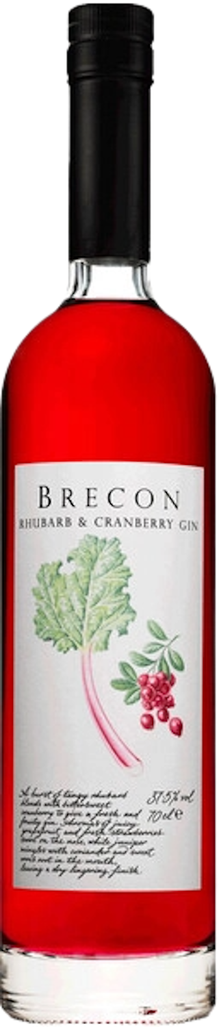 Джин Brecon Rhubarb & Cranberry, 0.7 л