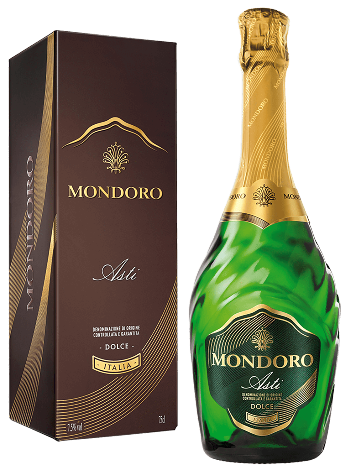 Игристое вино и шампанское Мондоро Асти DOCG Кампари в подарочной упаковке 0.75 л