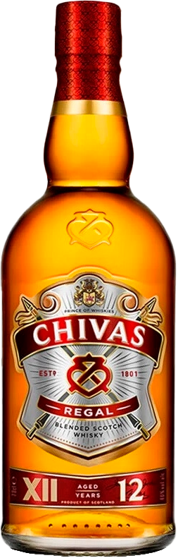 Чивас Ригал 12 лет купажированный шотландский виски 0.7 л