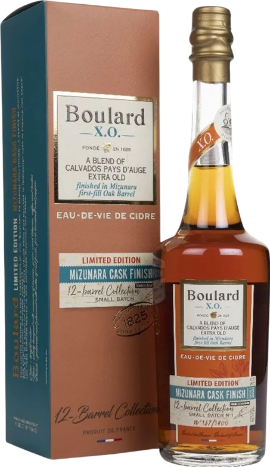 Кальвадос Boulard XO Mizunara Cask Finish Pays d'Auge AOC, 0.7 л