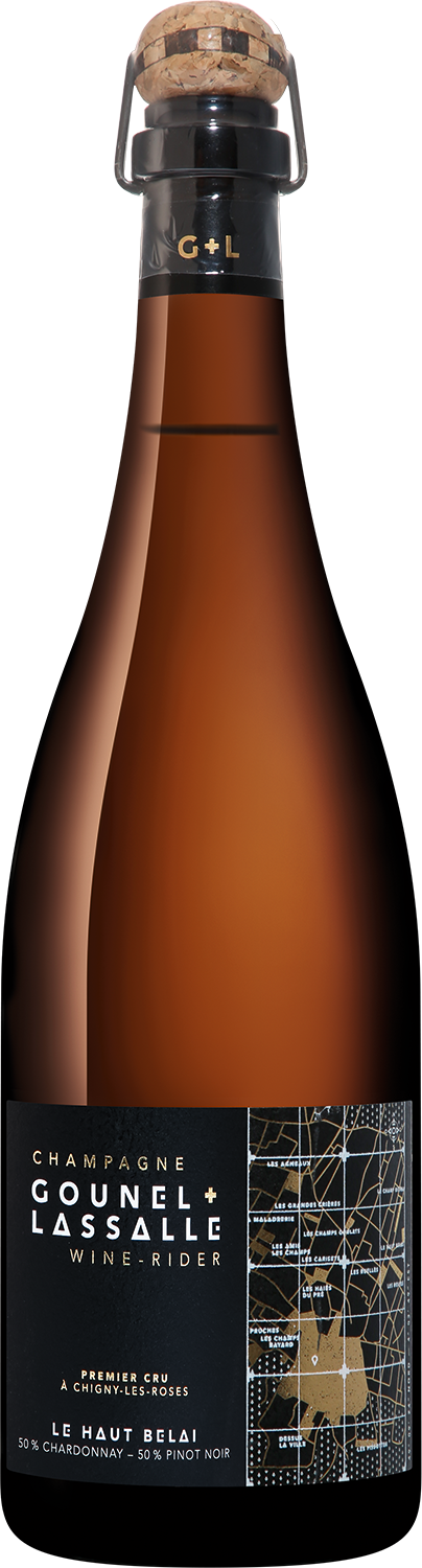 Ле О Беле Премье Крю Шиньи Ле Роз Шампань AOC Гунель Лассаль 2018 0.75 л
