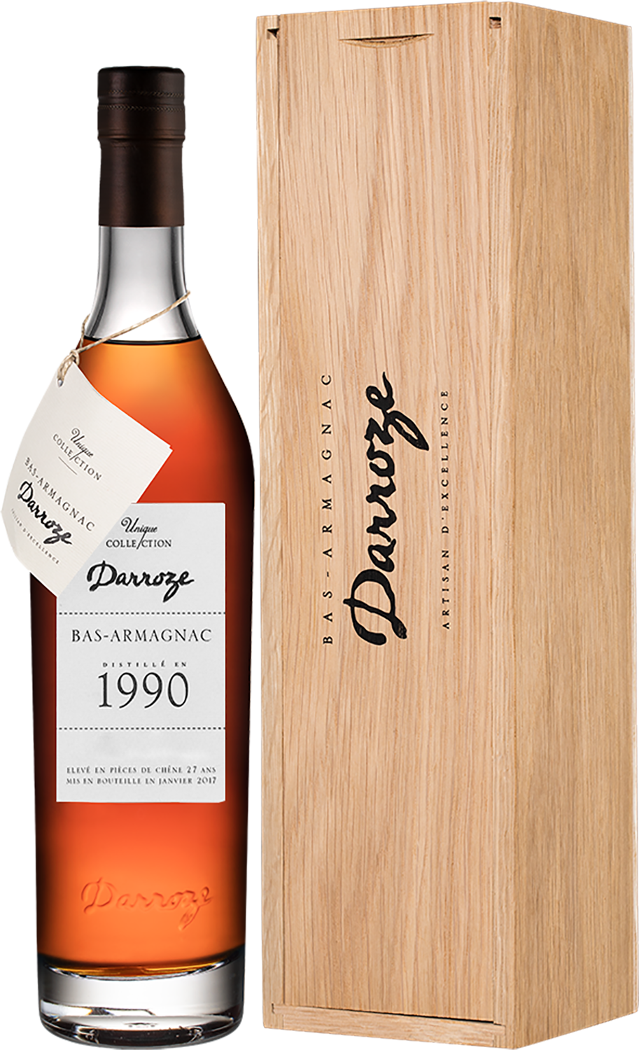 Арманьяк Darroze Unique Collection 1990 Bas-Armagnac (wooden box) Darroze Unique Collection 1990 Bas-Armagnac (wooden box)