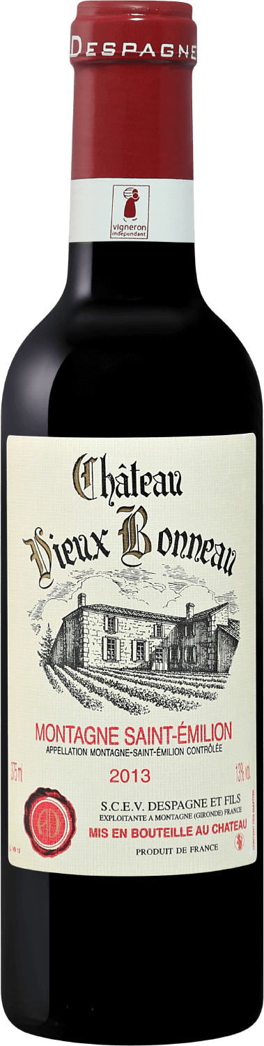 Шато Вьё Бонно Монтань Сент-Эмильон AOC 2013 0.375 л