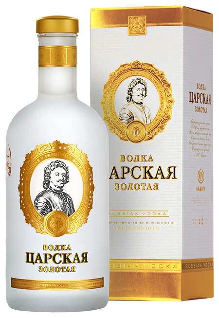 Царская Золотая в подарочной упаковке 0.7 л