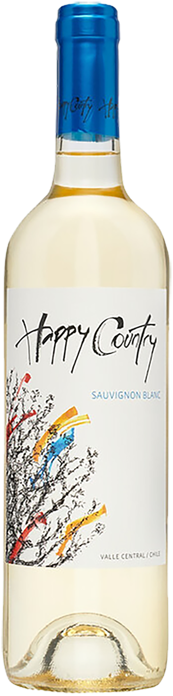 Хеппи Кантри Совиньон Блан Централ Вэлли DO Бодегас и Виньедос де Агирре 0.75 л