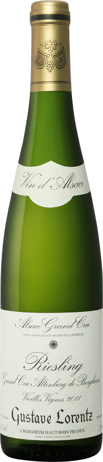 Рислинг Вьей Винь Альтенберг де Бергхайм Эльзас Гран Крю АOC Гюстав Лоренц 2020 0.75 л