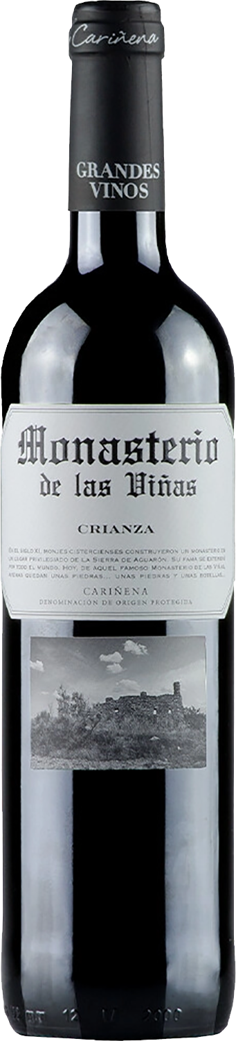 Вино Monasterio de las Vinas Crianza Carinena DO Grandes Vinos y Vinedos Monasterio de las Vinas Crianza Carinena DO Grandes Vinos y Vinedos