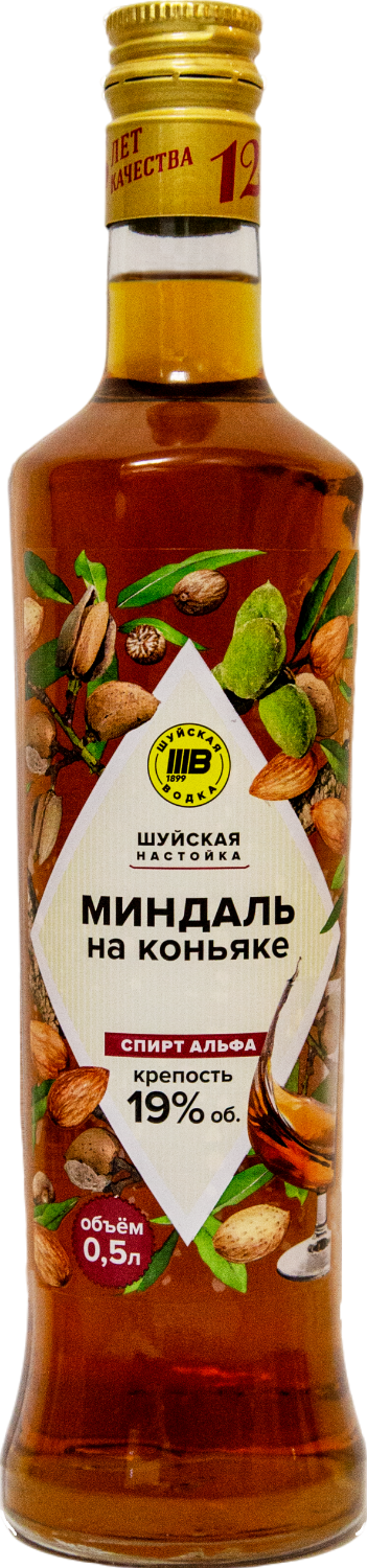 Шуйская Миндаль на коньяке 0.5&nbsp;л