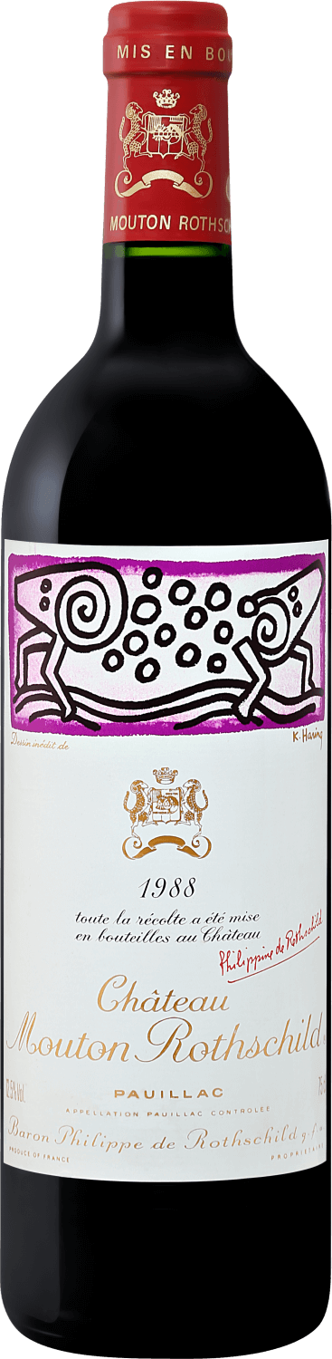Шато Мутон Ротшильд Премье Гран Крю Классе Пойяк AOC 1988 0.75 л