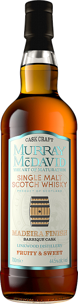 Murray McDavid Cask Craft Madeira Finish Single Malt Scotch Whisky, 0.7 л в Калининграде