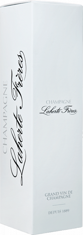 Игристое вино и шампанское Ультрадисьон Брют Шампань AOС Лаэрт Фрер в подарочной упаковке - 0.75л