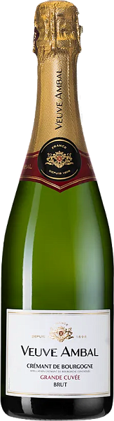 Grande Cuvee Blanc Cremant de Bourgogne AOC Brut Veuve Ambal, 0.75 л в Калининграде