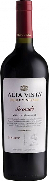 Alta Vista Single Vineyard Serenade Malbec, 0.75 л