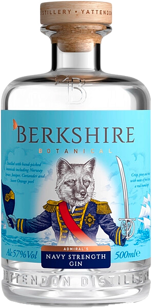 Berkshire Botanical Navy Strength Gin, 0.5 л в Калининграде