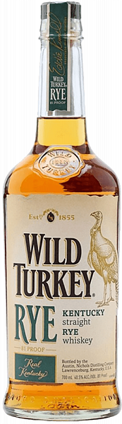 Виски Wild Turkey Kentucky Straight Rye Whiskey , 0.7 л