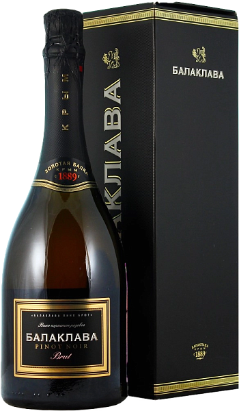 Balaklava Pinot Noir Brut Rose Crimea Zolotaya Balka (Подарочная упаковка), 0.75 л в Калининграде