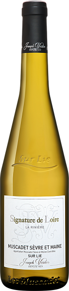 SIgnature de Loire La Riniere Muscadet Sevre et Maine Sur Lie АОС Joseph Verdier, 0.75 л в Калининграде