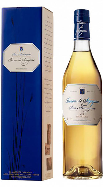 Baron de Sigognac Signature Armagnac AOC VS (gift box), 0.7 л
