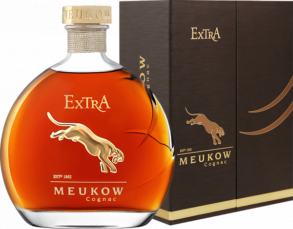 Meukow Cognac Extra (gift box), 0.7 л