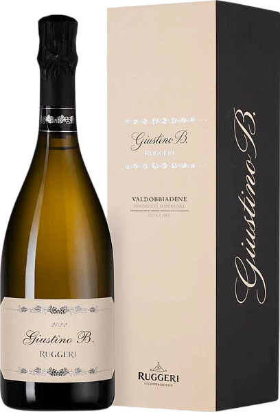 Giustino B. Prosecco Valdobbiadene Superiore DOCG Ruggeri (gift box), 0.75 л в Калининграде
