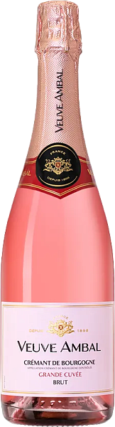 Grande Cuvee Rose Cremant de Bourgogne AOC Brut Veuve Ambal, 0.75 л в Калининграде
