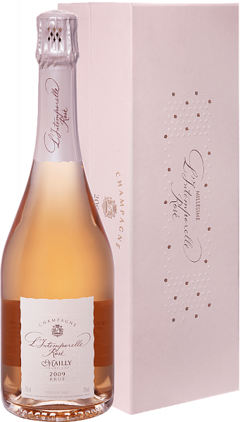 Mailly Grand Cru L’intemporelle Rose Millesime Brut Champagne AOC (gift box), 0.75л