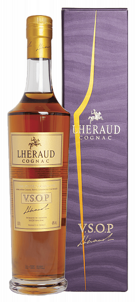 Lheraud Cognac VSOP (gift box), 0.5 л