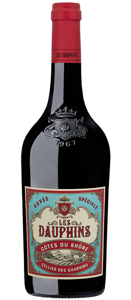 Les Dauphins Cuvee Special Cotes du Rhone AOC Cellier des Dauphins, 0.75 л в Калининграде