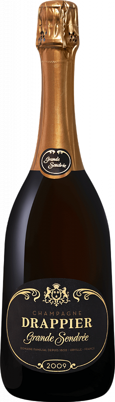 Игристое вино и шампанское Драпье Гранд Сандре Брют Шампань AOP 2012 0.75 л