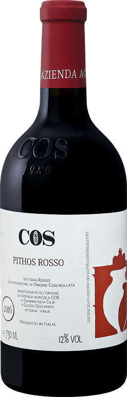 Вино Питос Россо Витториа DOC КОС 2016 0.75л