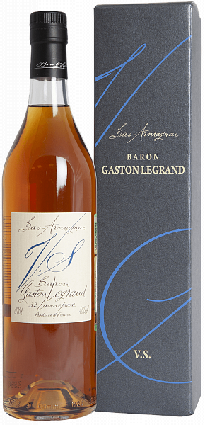 Baron Gaston Legrand Bas Armagnac VS (gift box), 0.7 л