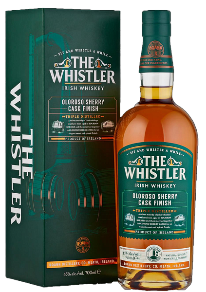 The Whistler Oloroso Sherry Cask Finish Irish Whiskey (Подарочная упаковка), 0.7 л в Калининграде