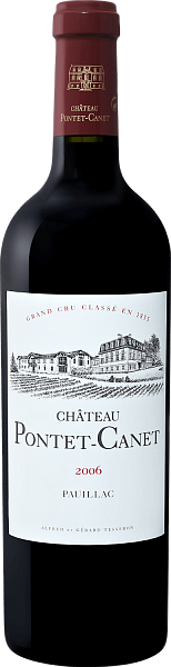 Château Pontet-Canet Grand Cru Classe Pauillac AOC, 0.75л