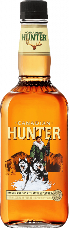 Канадиан Хантер Купажированный Канадский Виски 0.75 л