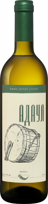 Вино белое сухое Ashamta Adaul урожая - года 0.7 л (Ашамта Адаул), купить вмагазине в Калининграде - цена, отзывы