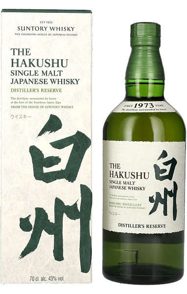 Hakushu Distiller's Reserve Single Malt Japanese Whisky (Подарочная упаковка), 0.7 л в Калининграде