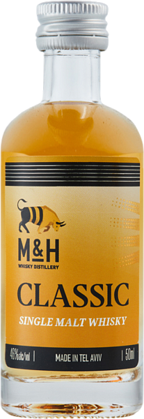 M&H Classic Single Malt Whiskey, 0.05 л в Калининграде