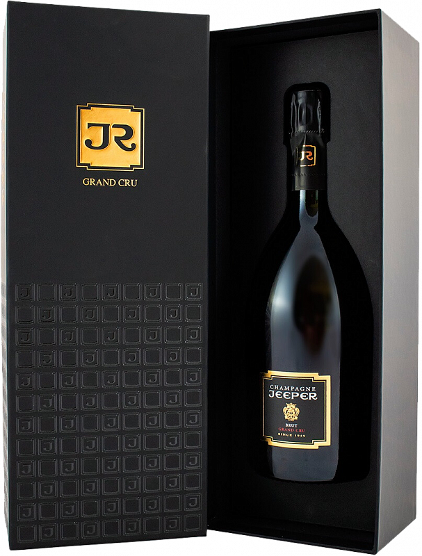 Шампань Джипер Гран Крю Брют Шампань AOC в подарочной упаковке 0.75 л