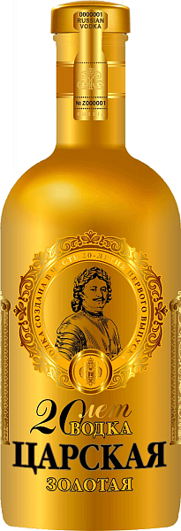 Tsarskaya Gold 20th Anniversary, 0.7 л в Калининграде