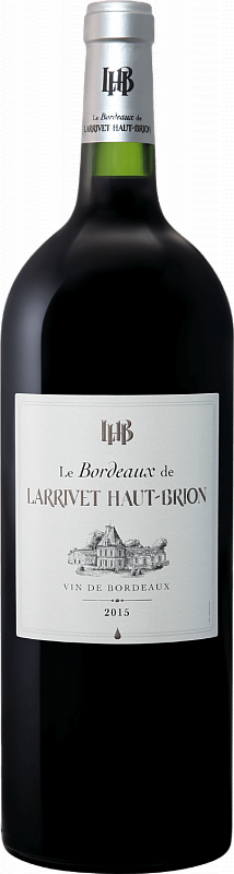 Вино Ле Бордо де Ларриве О-Брион Бордо АОС 2015 1.5л