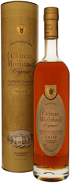 Chateau de Montifaud Fine Petite Champagne VSOP (gift box), 0.7л
