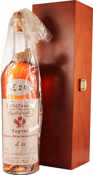 Chateau de Montifaud Fine Petite Champagne 20 y.o. (gift box), 0.7 л
