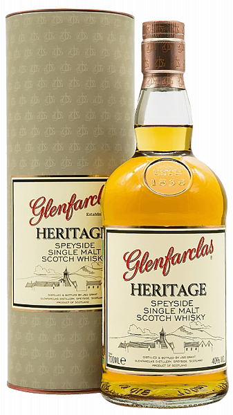 Glenfarclas Heritage Single Malt Scotch Whisky (gift box), 0.7л