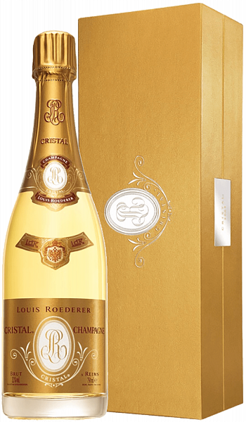 Cristal Brut Champagne AOC Louis Roederer (gift box), 0.75 л