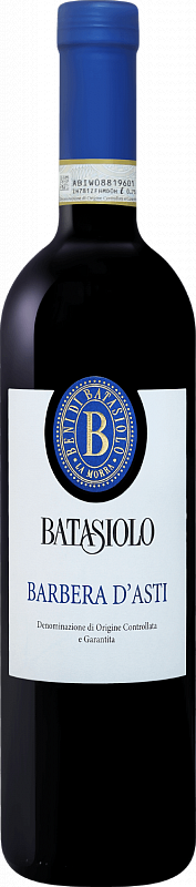 Вино Барбера д’Асти DOCG Батазиоло 2020 0.75л