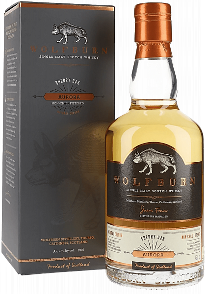 Wolfburn Aurora Single Malt Scotch Whisky (gift box), 0.7 л