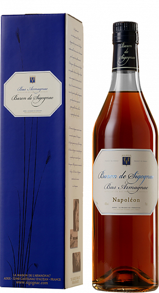 Baron de Sigognac Napoleon Armagnac AOC (gift box), 0.7 л