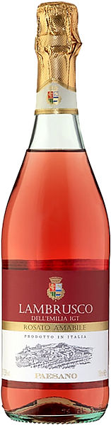 Paesano Lambrusco Rosato Amabile Emilia IGT Chiarli 1860, 0.75 л в Калининграде